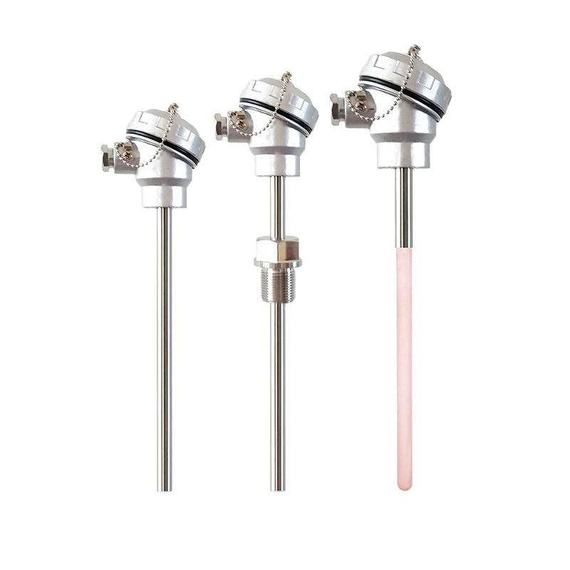 Sonda de sensor de alta temperatura para forno de termopar de platina-ródio tipo S/B/R de 0,2–0,4 mm de diâmetro para metais fundidos