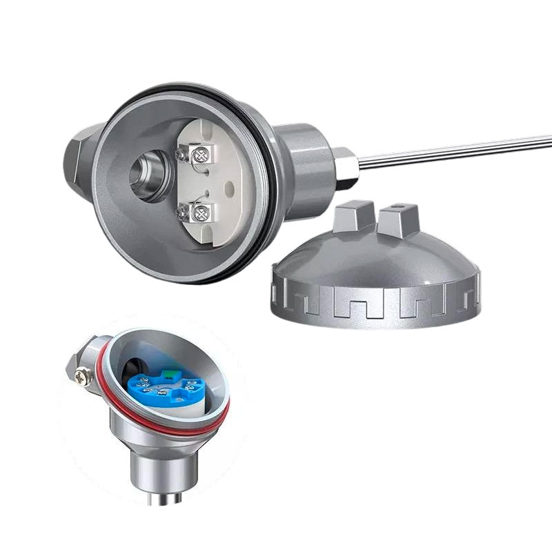 Sensor de forno industrial de alta temperatura Sonda de aço inoxidável 1200°C sensor termopar tipo K