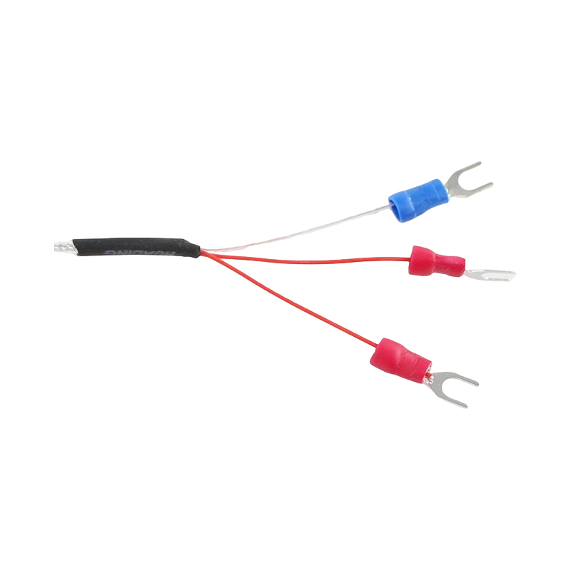 Sensor de temperatura industrial pt100 rtd, termistor de platina de 3 fios, sonda de termopar de 50mm