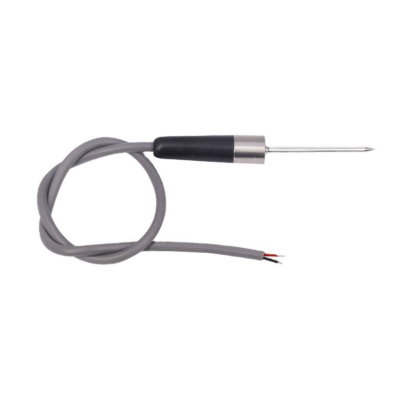 Sonda de 3mm de diâmetro, sensor de temperatura rtd pt100 de 3 fios, portátil, tipo k, termopar de 1 metro, sonda de agulha de aço inoxidável