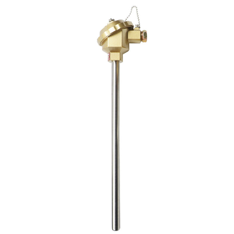 Termopar isolado, à prova d'água e resistente ao desgaste, material de aço inoxidável 1800°C Termopar tipo K PT100 Termopar de sonda tipo RTD