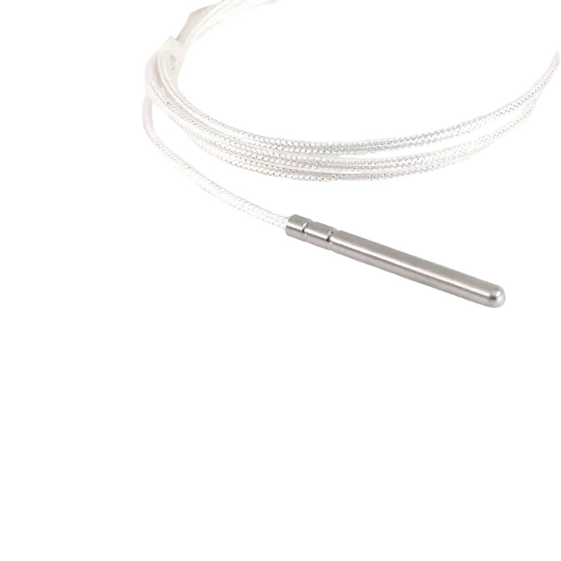 Sensor de temperatura industrial pt100 rtd, termistor de platina de 3 fios, sonda de termopar de 50mm