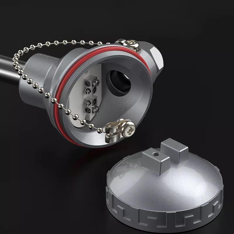 Sensor de forno industrial de alta temperatura Sonda de aço inoxidável 1200°C sensor termopar tipo K