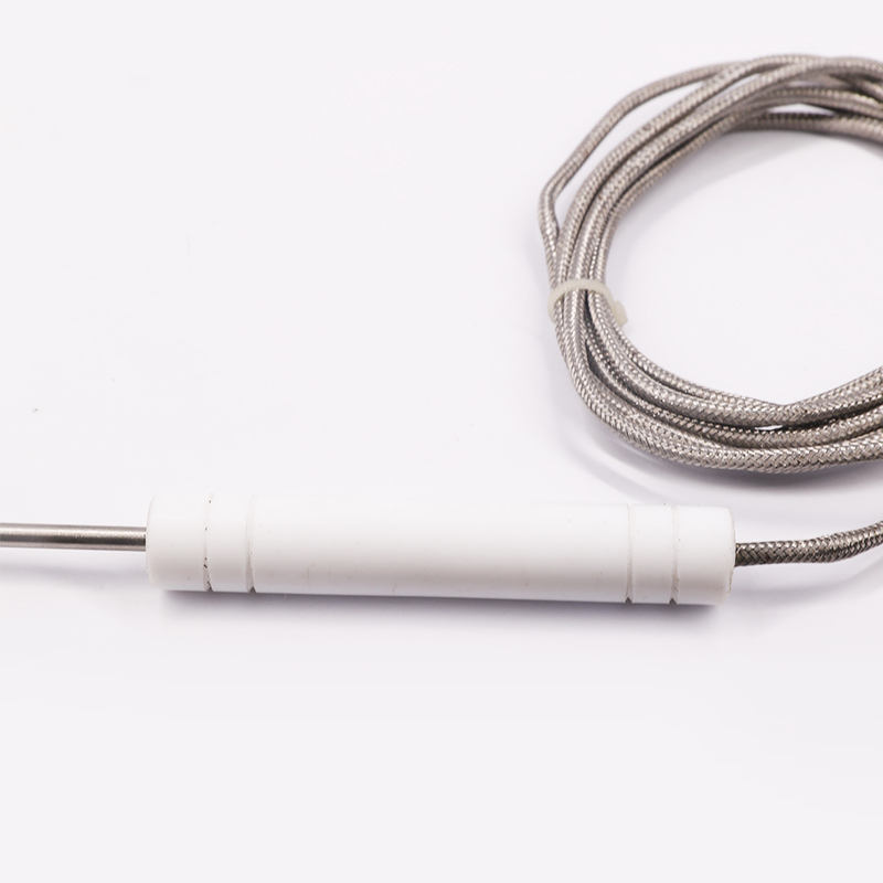 Sensor de temperatura de sonda de qualidade alimentar pt1000 pt100 ntc termopar de sonda de aço inoxidável para churrascos e fornos de carne