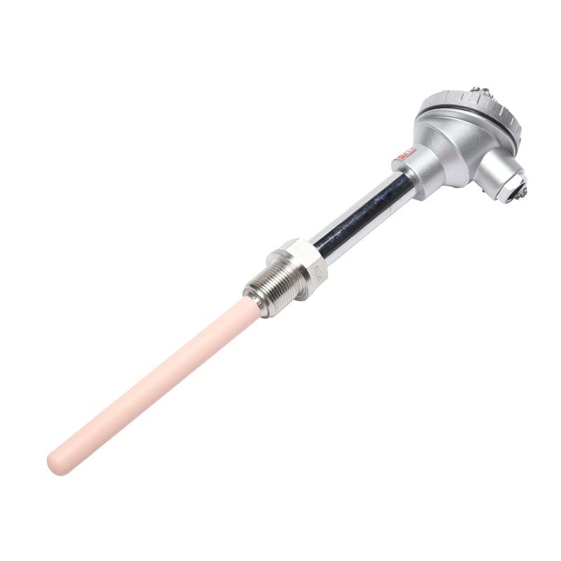 Sonda de sensor de alta temperatura para forno de termopar de platina-ródio tipo S/B/R de 0,2–0,4 mm de diâmetro para metais fundidos