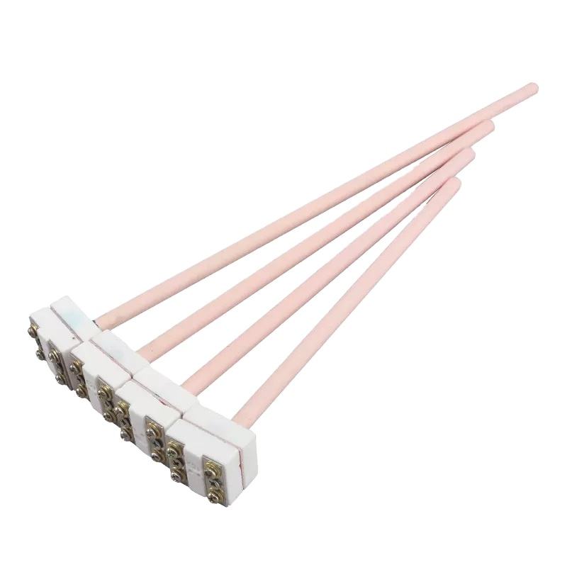 Termopar cerâmico industrial de alta temperatura BRS platina-ródio 1800°C